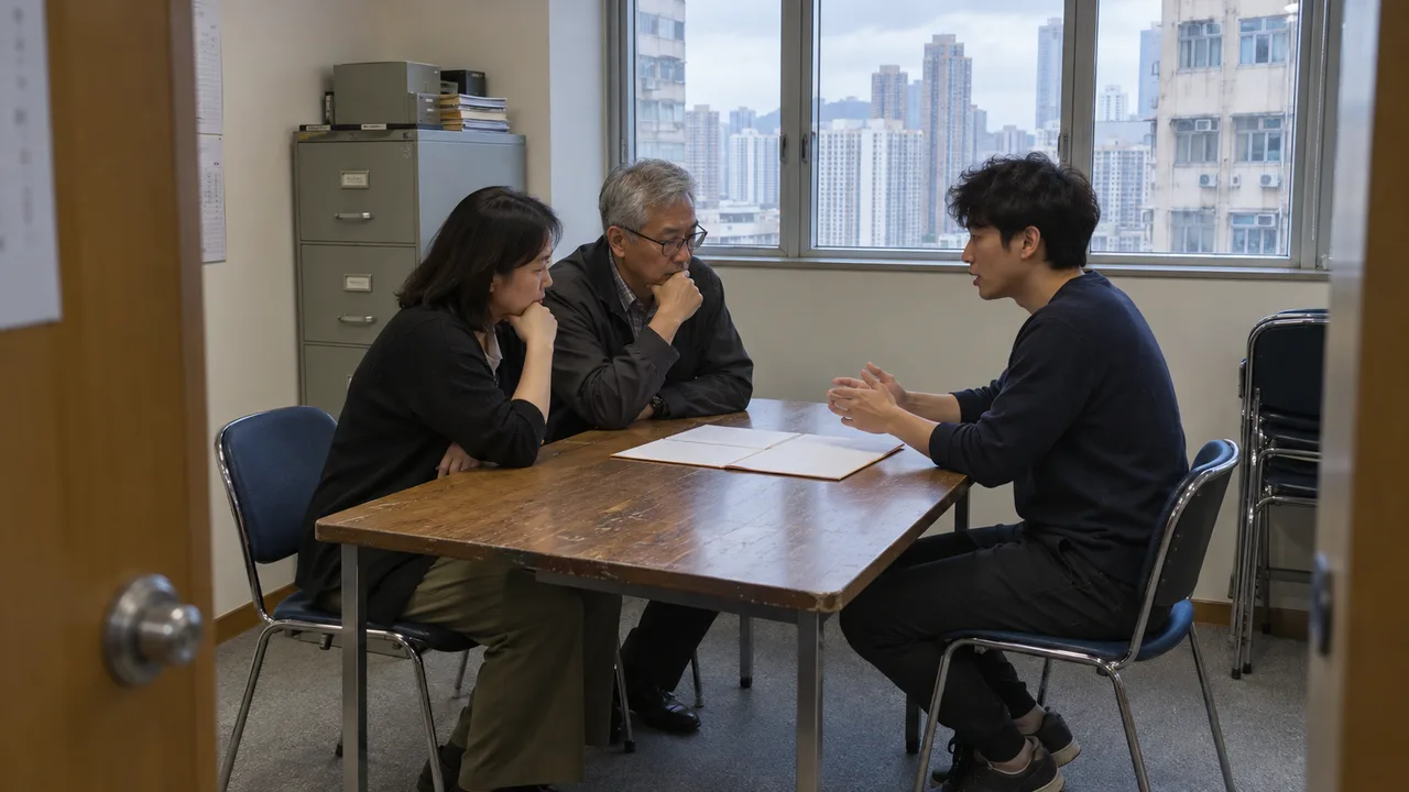 小型企業團隊與開發人員討論軟件項目
