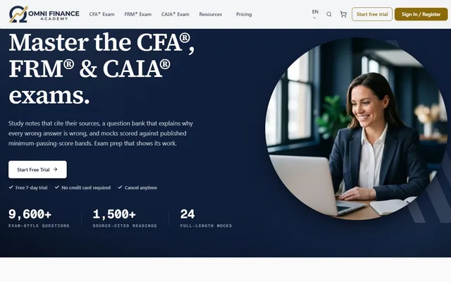 Omni Finance Academy platform